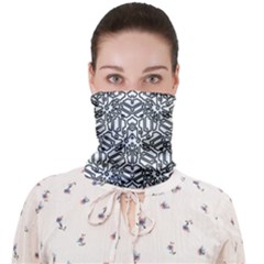 Monochrome Maze Design Print Face Covering Bandana (adult) by dflcprintsclothing