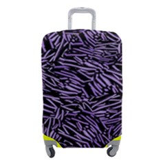 Enigmatic Plum Mosaic Luggage Cover (small) by dflcprintsclothing