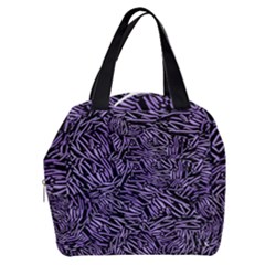 Enigmatic Plum Mosaic Boxy Hand Bag by dflcprintsclothing