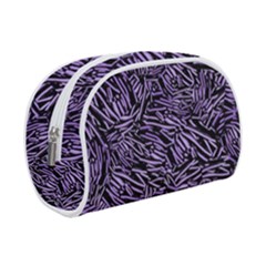 Enigmatic Plum Mosaic Make Up Case (small) by dflcprintsclothing