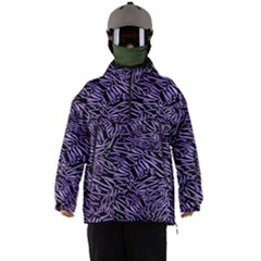 Enigmatic Plum Mosaic Men s Ski And Snowboard Waterproof Breathable Jacket by dflcprintsclothing