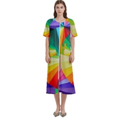 Bring Colors To Your Day Women s Cotton Short Sleeve Nightgown by elizah032470