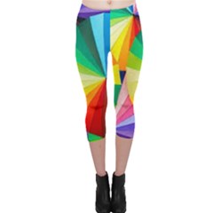 Bring Colors To Your Day Capri Leggings  by elizah032470