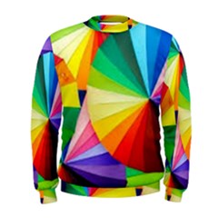 Bring Colors To Your Day Men s Sweatshirt by elizah032470