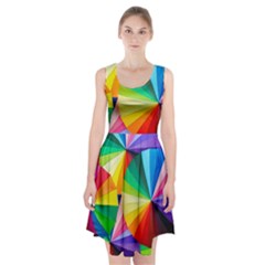 Bring Colors To Your Day Racerback Midi Dress by elizah032470