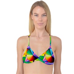 Bring Colors To Your Day Reversible Tri Bikini Top by elizah032470