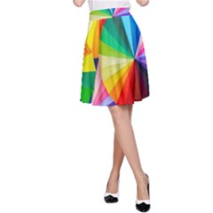 Bring Colors To Your Day A-line Skirt by elizah032470