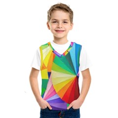 Bring Colors To Your Day Kids  Basketball Tank Top by elizah032470