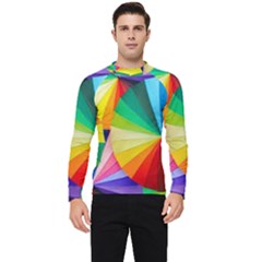 Bring Colors To Your Day Men s Long Sleeve Rash Guard by elizah032470