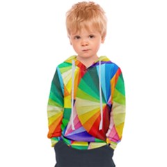 Bring Colors To Your Day Kids  Overhead Hoodie by elizah032470