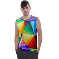 Bring Colors To Your Day Men s Regular Tank Top
