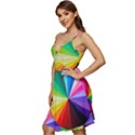 bring colors to your day V-Neck Pocket Summer Dress  View3