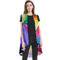 bring colors to your day Sleeveless Chiffon Waistcoat Shirt View1