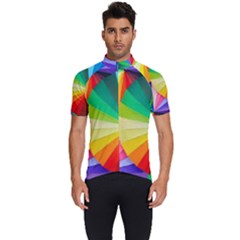 Bring Colors To Your Day Men s Short Sleeve Cycling Jersey