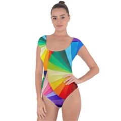 Bring Colors To Your Day Short Sleeve Leotard 