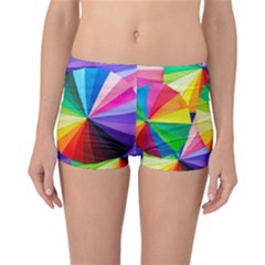 Bring Colors To Your Day Reversible Boyleg Bikini Bottoms by elizah032470