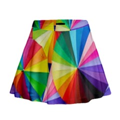 Bring Colors To Your Day Mini Flare Skirt by elizah032470