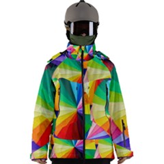 Bring Colors To Your Day Men s Zip Ski And Snowboard Waterproof Breathable Jacket