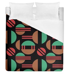 Abstract Geometric Pattern Duvet Cover (queen Size)