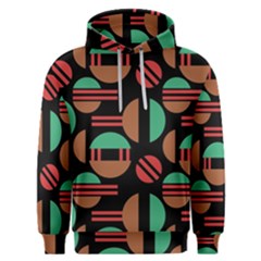 Abstract Geometric Pattern Men s Overhead Hoodie by Maspions