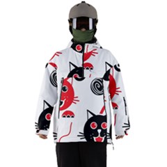 Cat Little Ball Animal Men s Ski And Snowboard Waterproof Breathable Jacket by Maspions