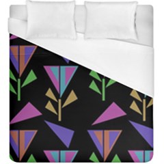 Abstract Pattern Flora Flower Duvet Cover (king Size)