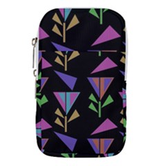 Abstract Pattern Flora Flower Waist Pouch (small)