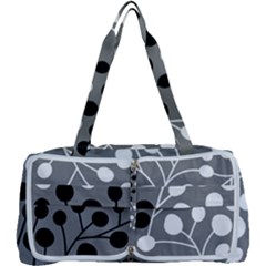 Abstract Nature Black White Multi Function Bag