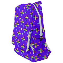 Abstract Background Cross Hashtag Travelers  Backpack by Maspions