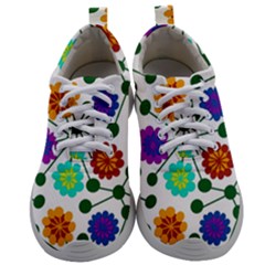 Bloom Plant Flowering Pattern Mens Athletic Shoes