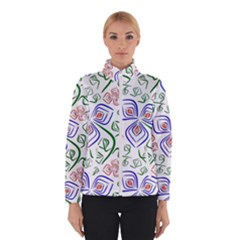 Bloom Nature Plant Pattern Women s Bomber Jacket