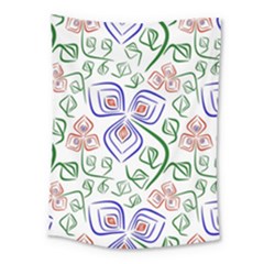 Bloom Nature Plant Pattern Medium Tapestry