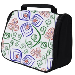 Bloom Nature Plant Pattern Full Print Travel Pouch (big)