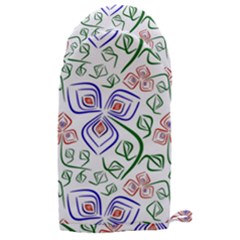 Bloom Nature Plant Pattern Microwave Oven Glove