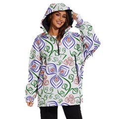 Bloom Nature Plant Pattern Women s Ski And Snowboard Waterproof Breathable Jacket