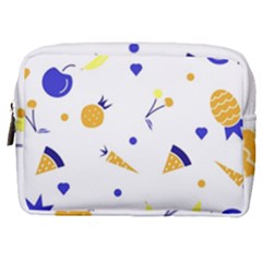 Pattern-fruit-apples-green Make Up Pouch (medium)