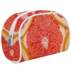Grapefruit-fruit-background-food Make Up Case (large) by Maspions
