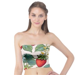 Strawberry-fruits Tube Top