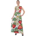 Strawberry-fruits Chiffon Mesh Boho Maxi Dress View1