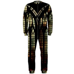 Stained Glass Window Gothic Onepiece Jumpsuit (men)