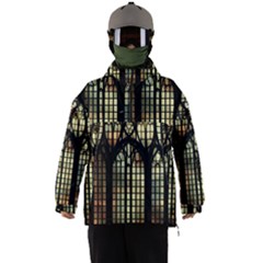 Stained Glass Window Gothic Men s Ski And Snowboard Waterproof Breathable Jacket