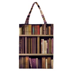Books Bookshelves Office Fantasy Background Artwork Book Cover Apothecary Book Nook Literature Libra Classic Tote Bag