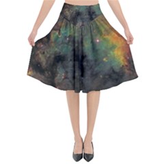 Ngc7822 Flared Midi Skirt