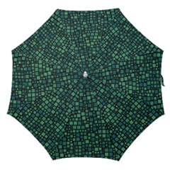 Squares Cubism Geometric Background Straight Umbrellas