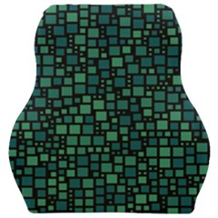 Squares Cubism Geometric Background Car Seat Velour Cushion  by Maspions