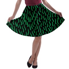 Confetti Texture Tileable Repeating A-line Skater Skirt