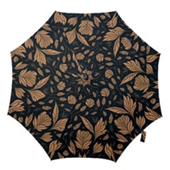 Background Pattern Leaves Texture Hook Handle Umbrellas (medium)