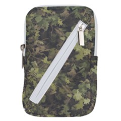 Green Camouflage Military Army Pattern Belt Pouch Bag (small) by Maspions