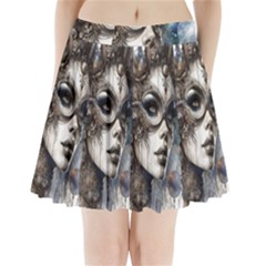 Woman In Space Pleated Mini Skirt