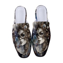 Woman In Space Women s Classic Backless Heels by CKArtCreations